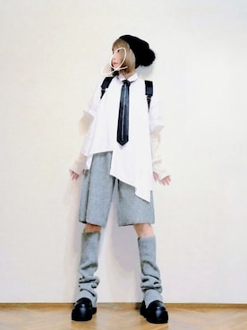 「VACANCY（ヴァカンシー）のアイテム（パンツ）」を使った、あいさん（レディース・153cm）の秋コーディネート