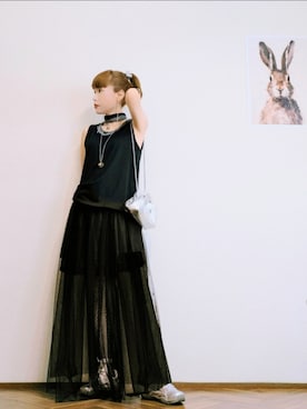 「シルバーアクセサリー」｜あいさん（レディース・153cm）の秋コーディネート
