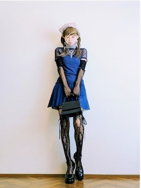 「MURUA（ムルーア）のアイテム」を使った、あいさん（レディース・153cm）の秋コーディネート