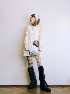「Confirm（コンファーム）のアイテム」を使った、あいさん（レディース・153cm）の夏コーディネート
