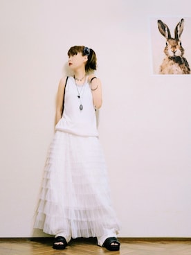 「Lee（リー）のアイテム」を使った、あいさん（レディース・153cm）の夏コーディネート