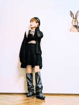 「アイテム（アンダーウェア）」を使った、あいさん（レディース・153cm）の秋コーディネート