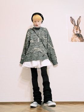 あいさん(レディース・153cm)の冬コーディネート