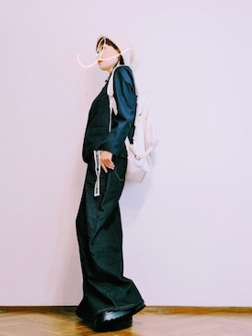 「agnes b.（アニエスベー）のアイテム」を使った、あいさん（レディース・153cm）の冬コーディネート