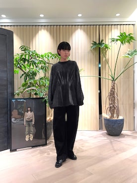 nakao remiさん（レディース・175cm）の冬コーディネート