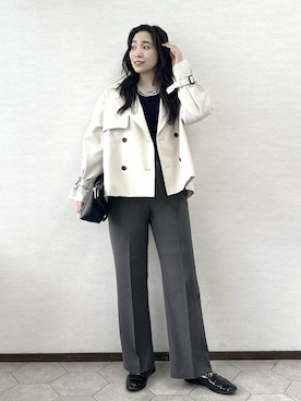 RYO.さん（レディース・165cm）の春コーディネート