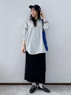 「ROPE' PICNIC（ロペピクニック）のアイテム」を使った、RYO.さん（レディース・165cm）の秋コーディネート