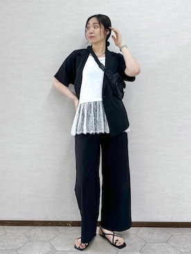 RYO.さん(レディース・165cm)の夏コーディネート