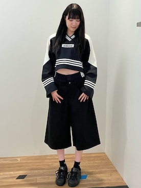 「アイテム（その他パンツ）」を使った、KAさん（レディース・164cm）の夏コーディネート