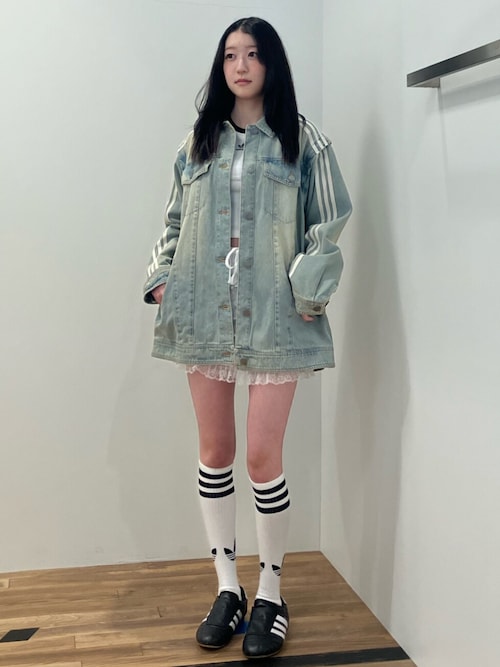  SOCKS スーパーモデル 70サイズ 未使用品 セール】アディカラー70s ニーソックス2足組 / アディダス