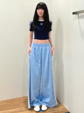 「アディダス」｜KAさん（レディース・164cm）の夏コーディネート
