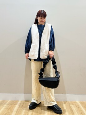 みよしさん(レディース・159cm)の秋コーディネート