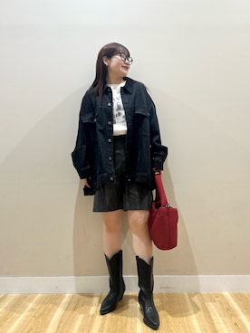 みよしさん（レディース・159cm）の秋コーディネート