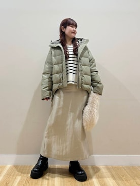 みよしさん（レディース・159cm）の秋コーディネート