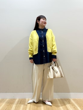 みよしさん（レディース・159cm）の冬コーディネート