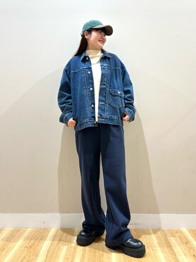 みよしさん（レディース・159cm）の冬コーディネート