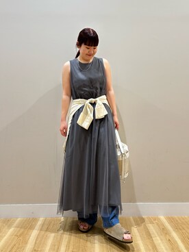 みよしさん（レディース・159cm）の夏コーディネート