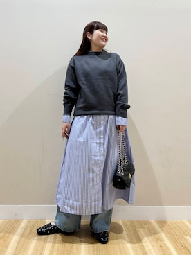 みよしさん(レディース・159cm)の秋コーディネート