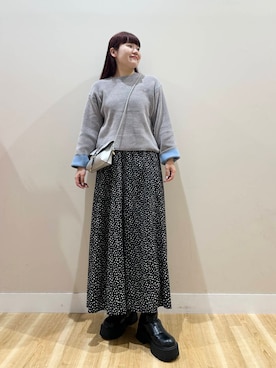 みよしさん(レディース・159cm)の秋コーディネート