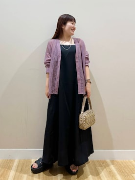 みよしさん（レディース・159cm）の夏コーディネート