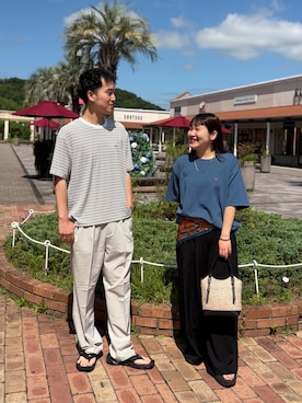 みよしさん(レディース・159cm)の夏コーディネート