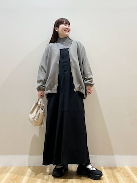 みよしさん（レディース・159cm）の秋コーディネート