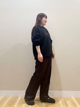 みよしさん（レディース・159cm）の秋コーディネート