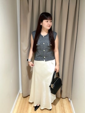 みよしさん(レディース・159cm)の夏コーディネート