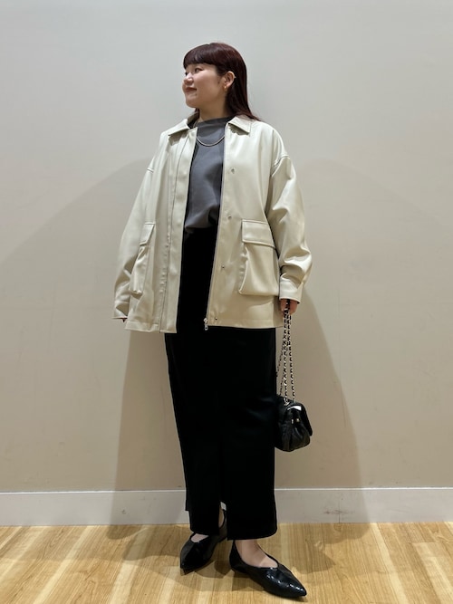 セール】フェイクレザージャケット（その他アウター）｜ITEMS