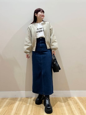 みよしさん（レディース・159cm）の秋コーディネート