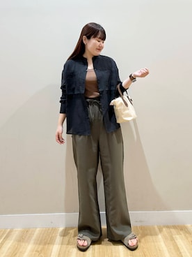 みよしさん(レディース・159cm)の夏コーディネート