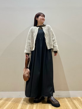 みよしさん（レディース・159cm）の秋コーディネート