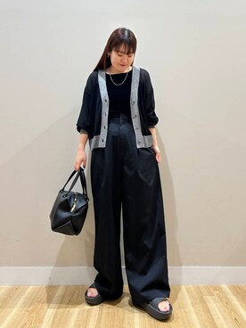 みよしさん（レディース・159cm）の夏コーディネート