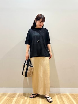 「初夏のお出掛けコーデ」｜みよしさん（レディース・159cm）の夏コーディネート