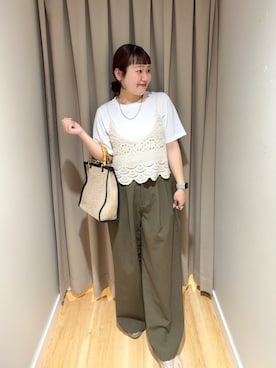 みよしさん（レディース・159cm）の春コーディネート