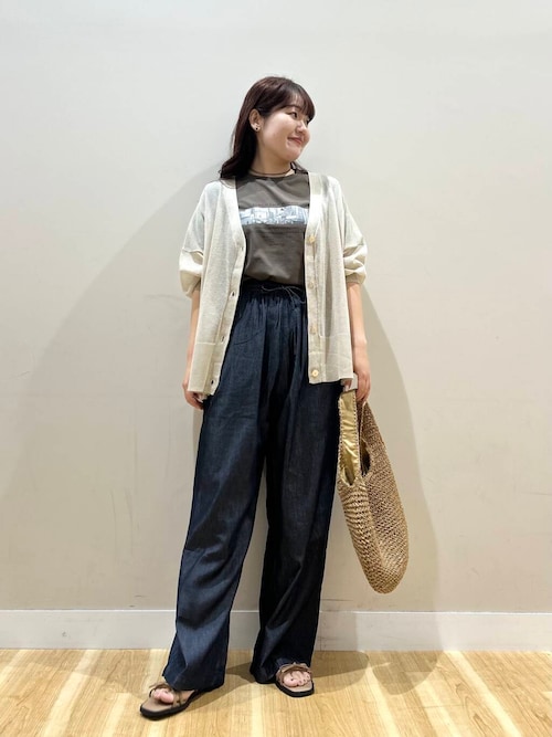 コマ編みペーパートートバッグ