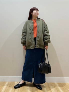 みよしさん（レディース・159cm）の秋コーディネート