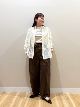 みよしさん（レディース・159cm）の春コーディネート