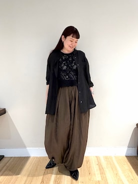 みよしさん（レディース・159cm）の春コーディネート