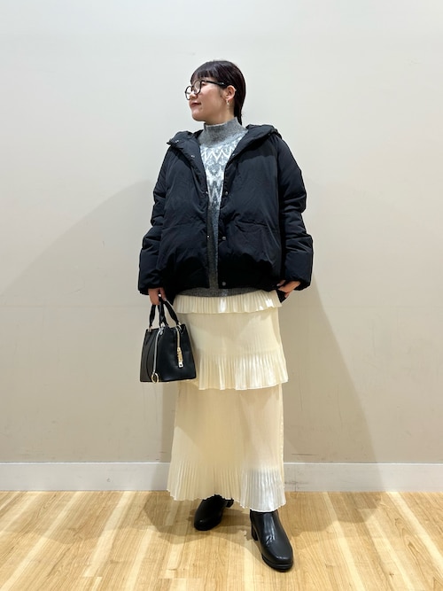 セール】GREENDOWNコクーンフードジャケット（ダウンジャケット/コート