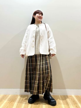 みよしさん(レディース・159cm)の冬コーディネート