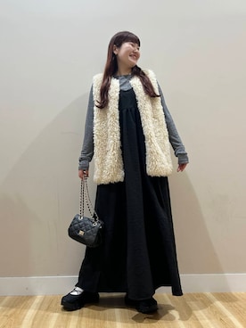 みよしさん(レディース・159cm)の秋コーディネート