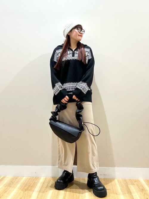 セール】ハーフジップニット（ニット/セーター）｜ITEMS URBANRESEARCH