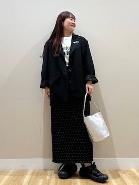 みよしさん（レディース・159cm）の春コーディネート