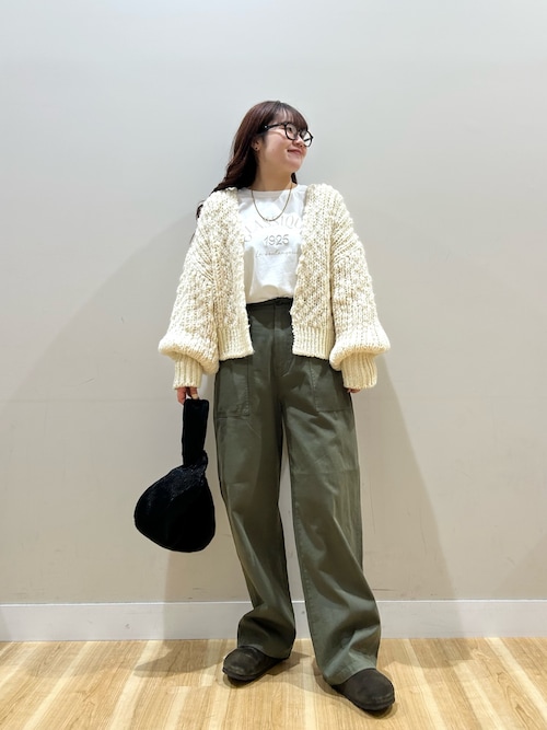 セール】ウールミックスボリュームカーディガン（カーディガン/ボレロ