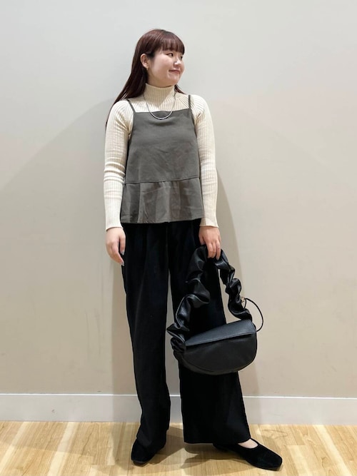 セール】ペプラムキャミオールインワン（ワンピース）｜ITEMS