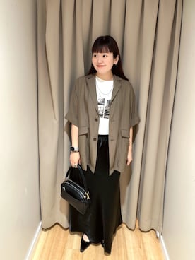 みよしさん(レディース・159cm)の夏コーディネート