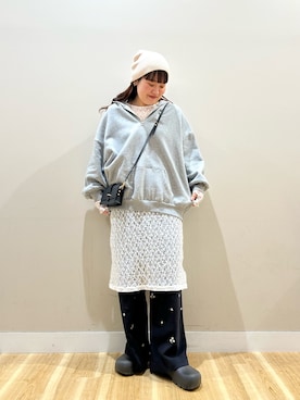 みよしさん（レディース・159cm）の秋コーディネート