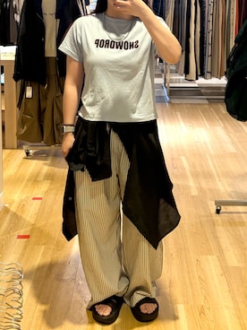 みよしさん(レディース・159cm)の夏コーディネート