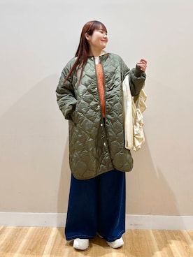 みよしさん（レディース・159cm）の冬コーディネート